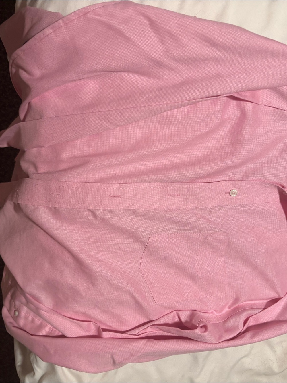 Stafford Light Pink Casual Button-Down Shirt